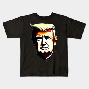 trump mugshot Kids T-Shirt